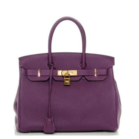 HERMES Togo Birkin 30 Anemone 197657 